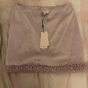cinq à sept satin miniskirt ♡ new with tags